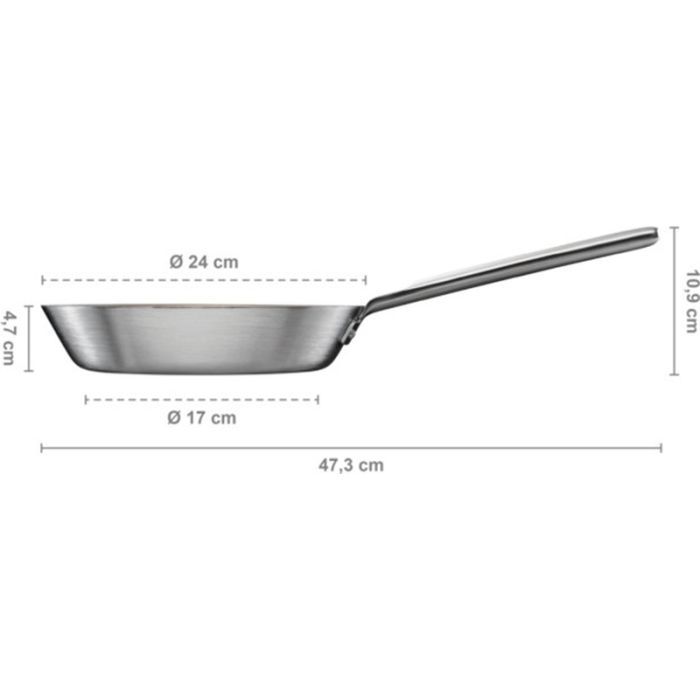 Сковорода Fiskars Norden з мінеральним покриттям 24 см (1067631) изображение 7