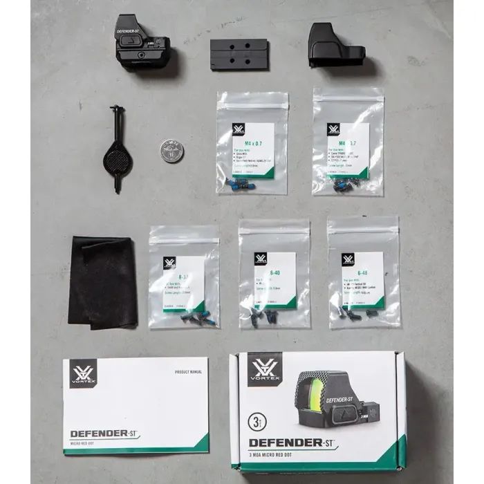 Коллиматорный прицел Vortex Defender-ST Micro 3 MOA Picatinny/DeltaPoint Pro (DFST-MRD3) изображение 5
