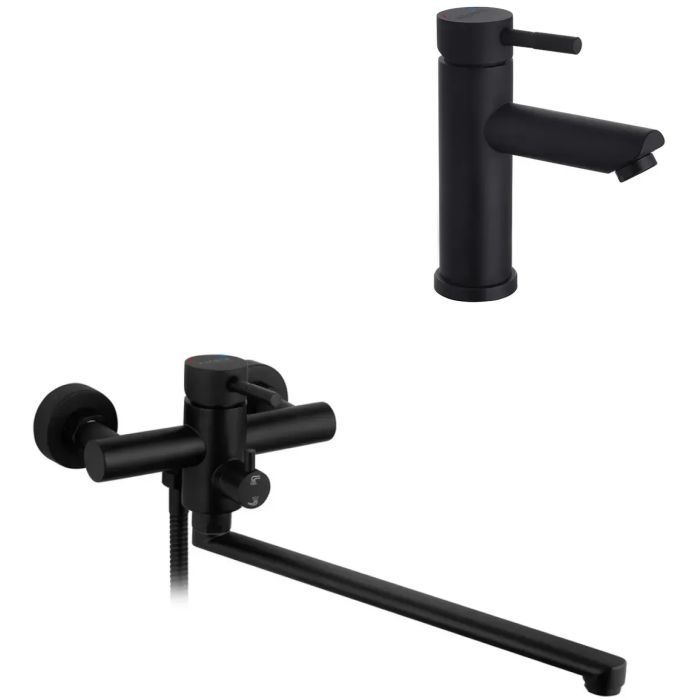 Смеситель Kroner Edelstahl Klassisch-SCH070 + змішувач Edelstahl Klassisch-SCH010 (CVS30149)