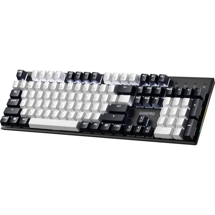 Клавіатура GamePro Genesis Metallic MK144B Outemu Red Switch USB UA Black (MK144B) зображення 2