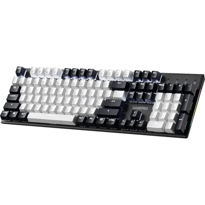 Клавіатура GamePro Genesis Metallic MK144B Outemu Red Switch USB UA Black (MK144B) зображення 2