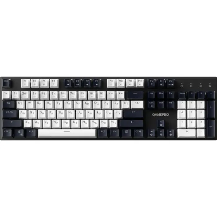 Клавіатура GamePro Genesis Metallic MK144B Outemu Red Switch USB UA Black (MK144B) зображення 6