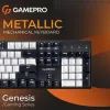 Клавіатура GamePro Genesis Metallic MK144B Outemu Red Switch USB UA Black (MK144B) зображення 7