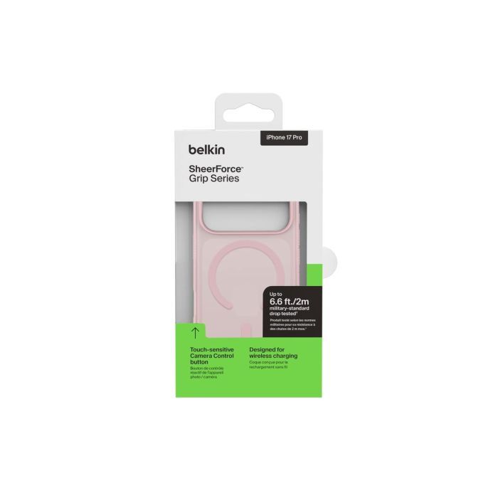 Чехол для мобильного телефона Belkin Magnetic Protective Grip iPhone 17 Pro Pink (MSA035HQPK) изображение 15