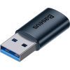 Переходник USB 3.1 M to USB-C F blue Baseus (ZJJQ000103) изображение 5
