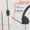 Навушники Meetion HP002U Black/Orange (MT-HP002U-A) зображення 6