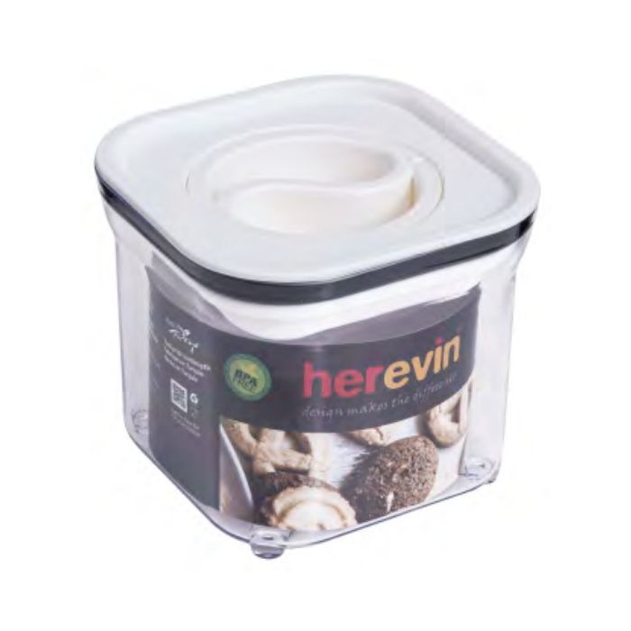 Пищевой контейнер Herevin Canister-Vacuum Lid-White вакумна кришка 0.7 л (161213-004)