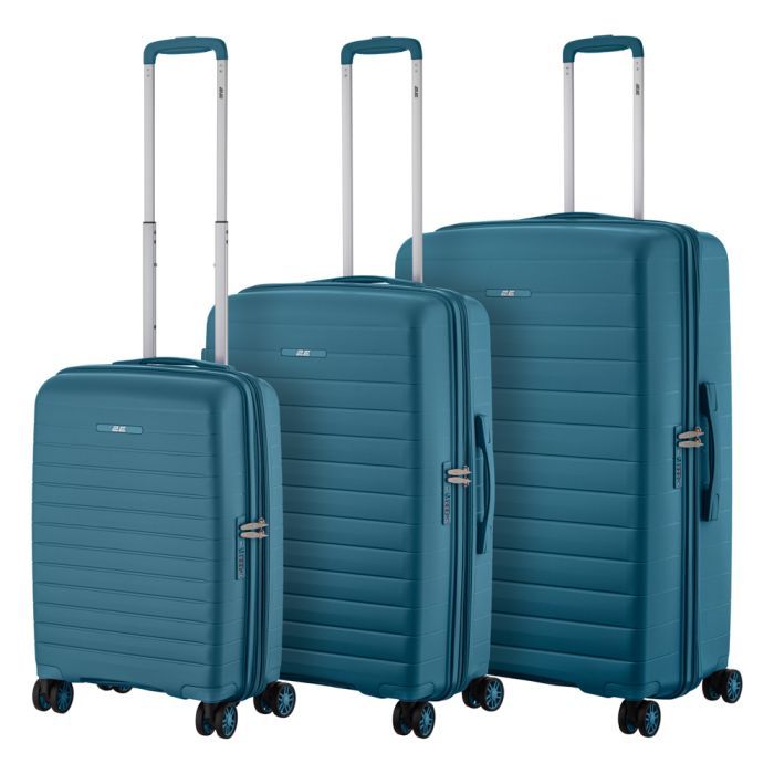 Набір валіз 2E Aero (L+M+S), сіро-коричневі (2E-SPP-AERO-SET3-TP) зображення 2