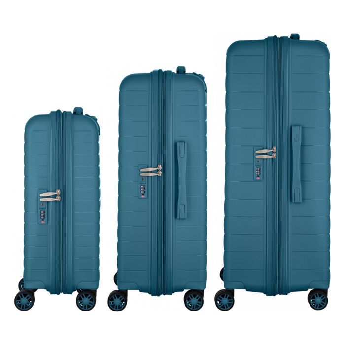 Набір валіз 2E Aero (L+M+S), сіро-коричневі (2E-SPP-AERO-SET3-TP) зображення 5