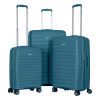 Набір валіз 2E Aero (L+M+S), сині (2E-SPP-AERO-SET3-TB)