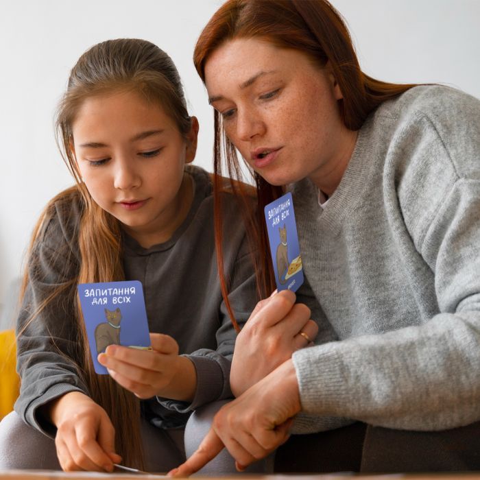 Настольная игра Orner Разговорная игра Расскажи мне все. Родители и дети (укр.) (2104) изображение 11