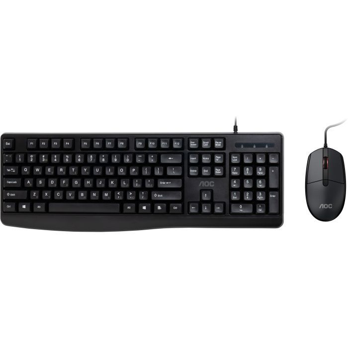 Комплект AOC KM170B USB UA Black (KM170B/97)