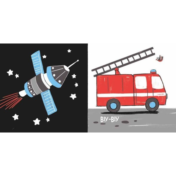 Книга Моя контрастна книжка. Машинки - Надія Мірошниченко, Олена Радченко Ранок (9789667615857) зображення 4