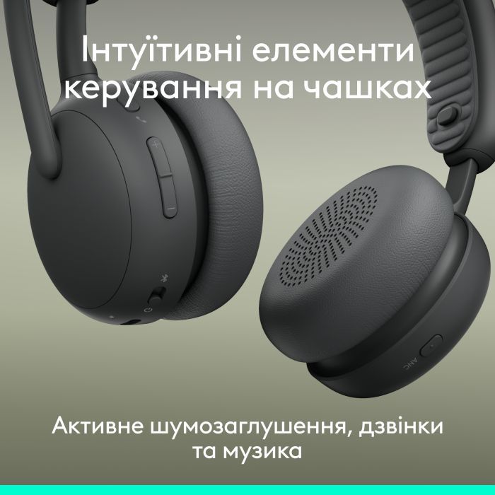 Наушники Logitech Zone Wireless 2 ES Graphite (981-001503) изображение 8