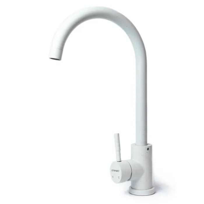 Мийка кухонна Adamant Ovum Old stone + змішувач + дозатор (1824296900410) зображення 4