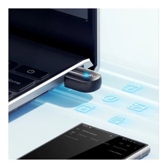 Bluetooth-адаптер Essager Beiheng USB Bluetooth 5.3 (EBT53-BH01-P) зображення 8