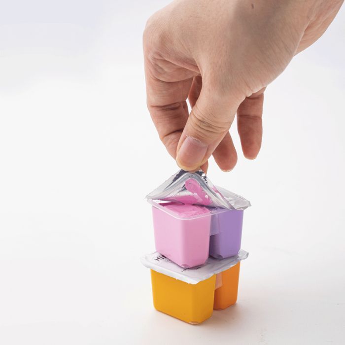 Гуашевые краски HIMI Twin Cup 36*12мл+3 пензлі, блакитний пластик, пенал (6976939682638) изображение 12