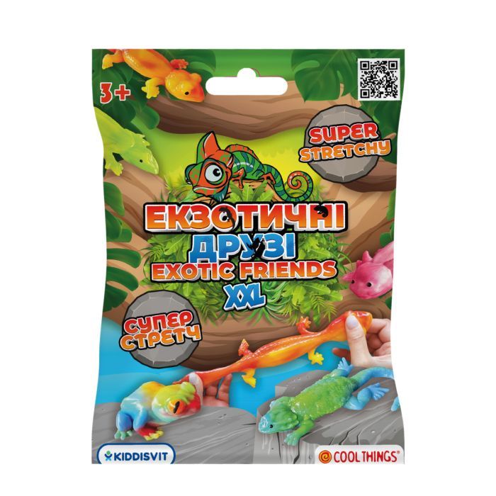 Антистресс Cool Things Игрушка-сюрприз - Экзотические друзья XXL (RR005)