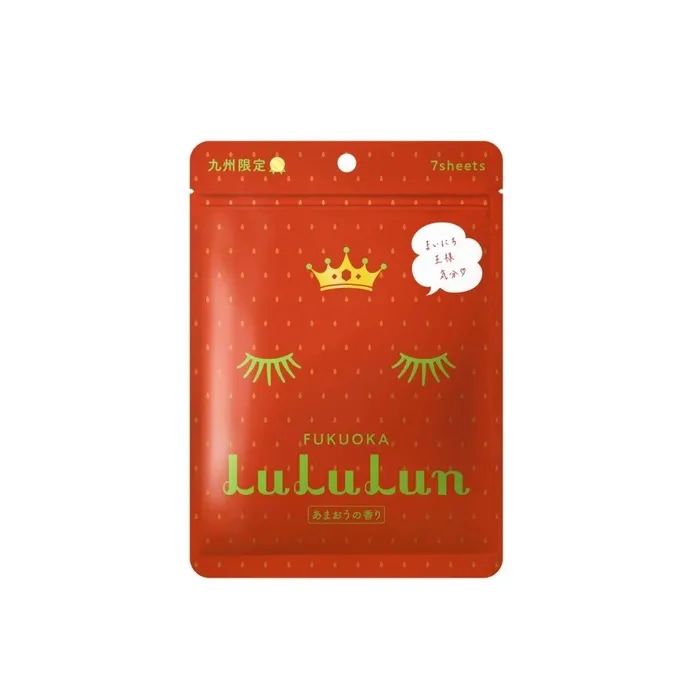 Маска для лица Lululun Premium Face Mask Strawberry 7 шт (4582305065930)