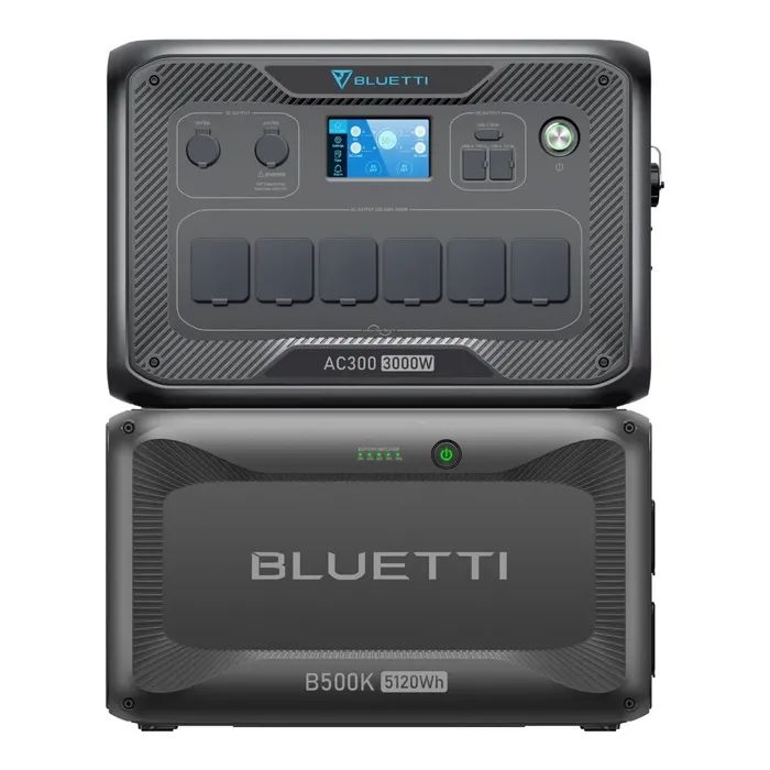 Зарядная станция BLUETTI AC300 3000W + B500K 5120Wh (AC300+B500K)