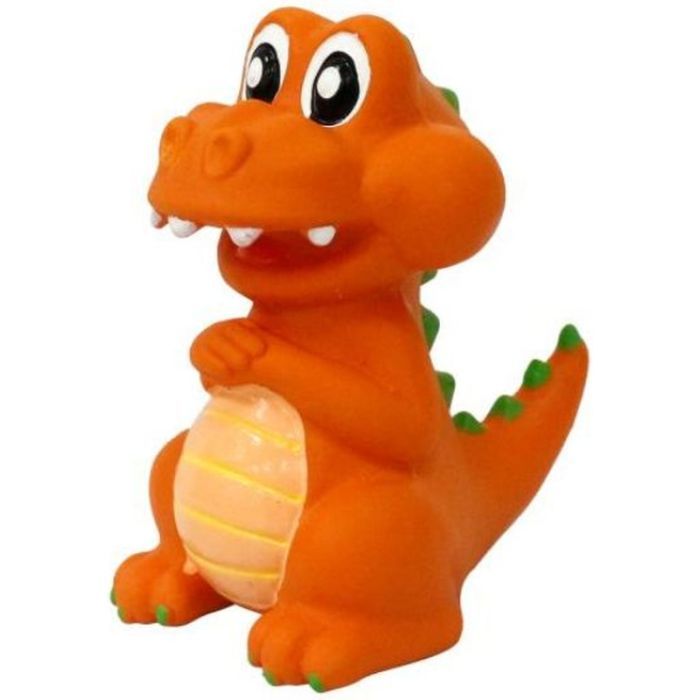 Игрушка для собак MISOKO&CO Динозавр 9 см коричневая (BEIRJ06765)