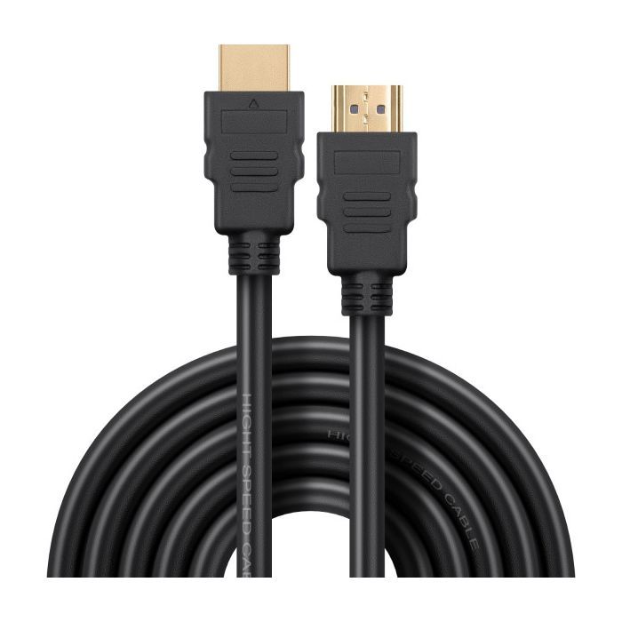 Кабель мультимедийный HDMI M to HDMI M 2.0m V1.4 black Defender (87336)