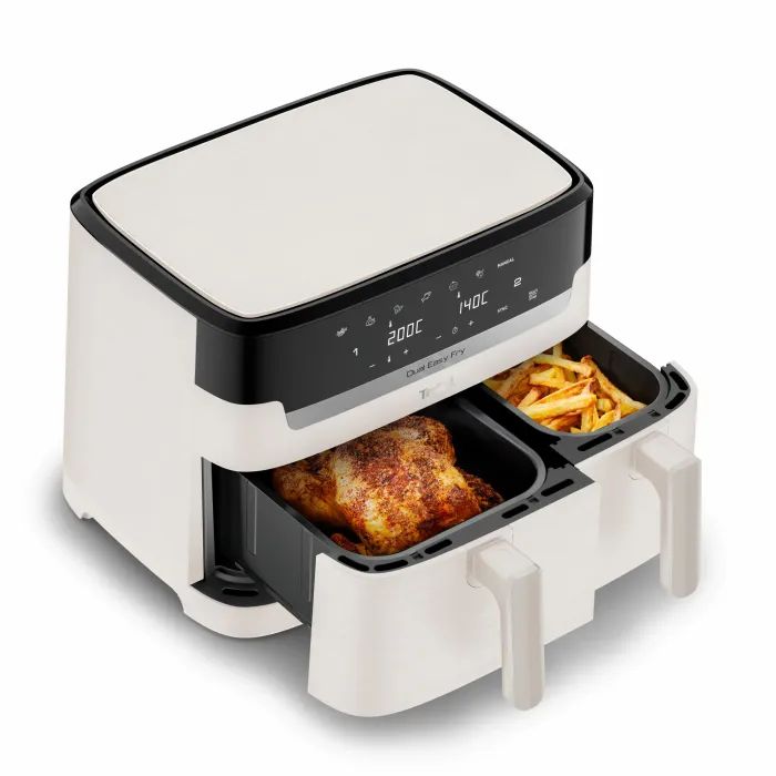 Мультипіч Tefal Dual Easy Fry Essential White (EY901AE0) зображення 2