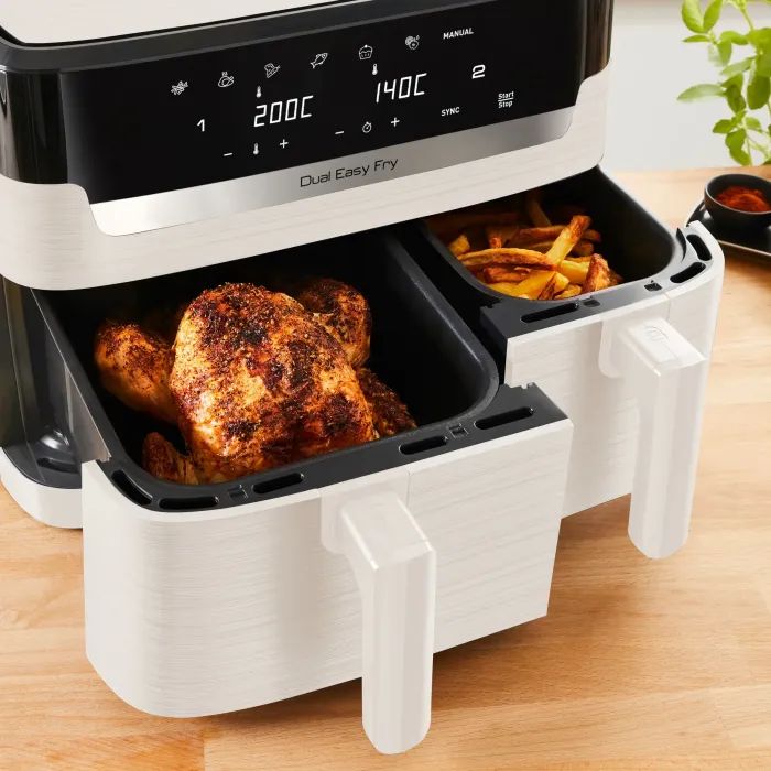 Мультипіч Tefal Dual Easy Fry Essential White (EY901AE0) зображення 5