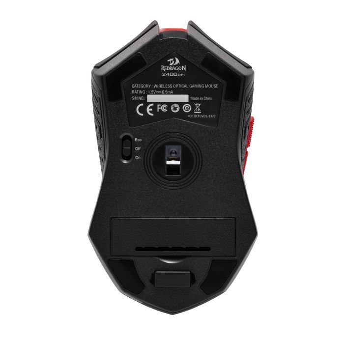 Мишка Defender M601WL-BA Wireless + mouse pad Black/Red (78227) зображення 11