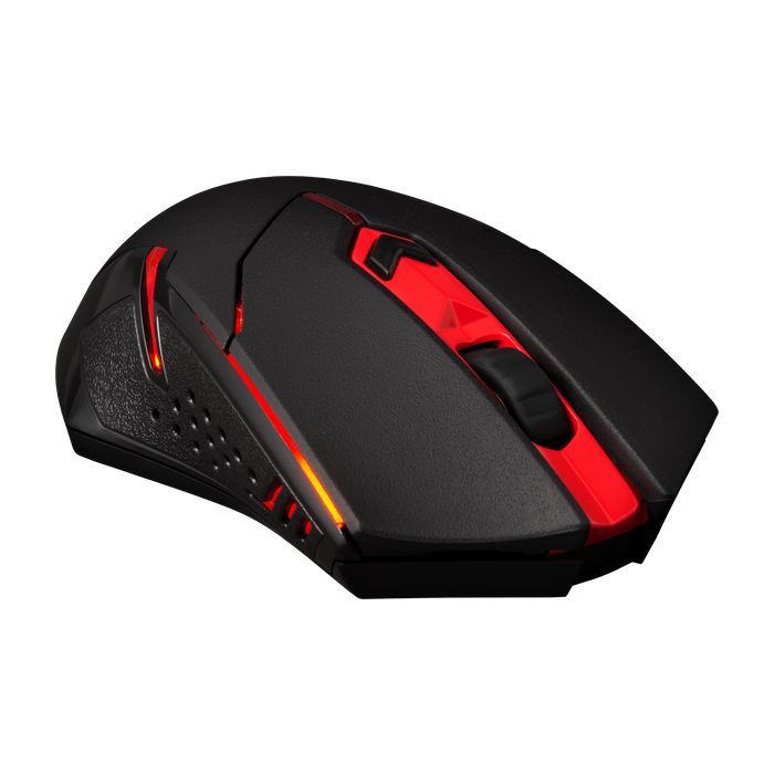 Мишка Defender M601WL-BA Wireless + mouse pad Black/Red (78227) зображення 3