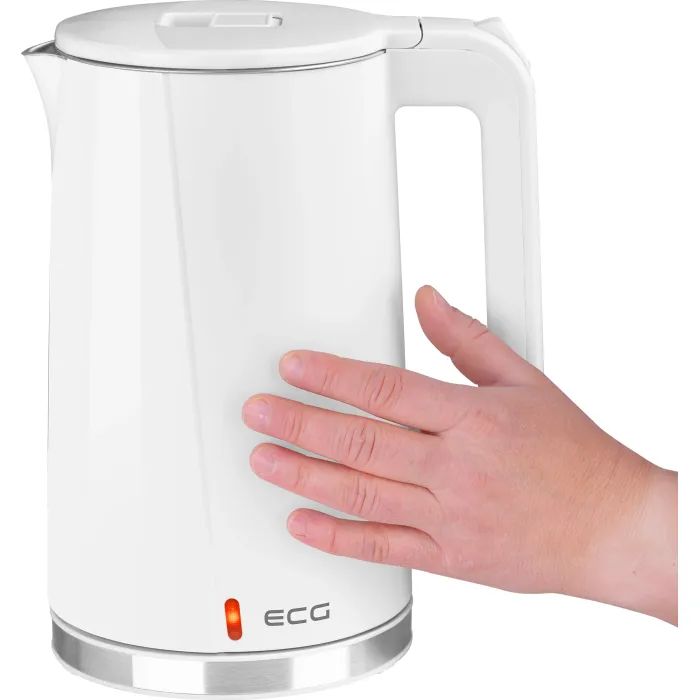 Электрочайник ECG RK 1702 Safe to Touch White изображение 10