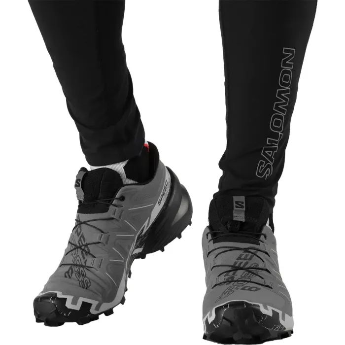 Кроссовки Salomon Speedcross 6 Quiet Shade/Black/Pearl Blue 10.5 (L41738000-10.5) изображение 7