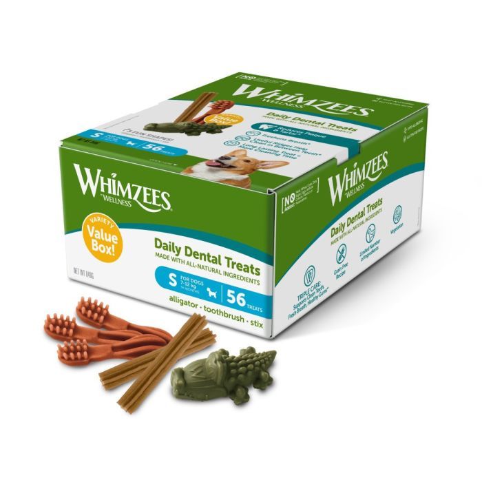 Ласощі для собак Whimzees Variety Value Box S 56 шт (8718627754979) зображення 2