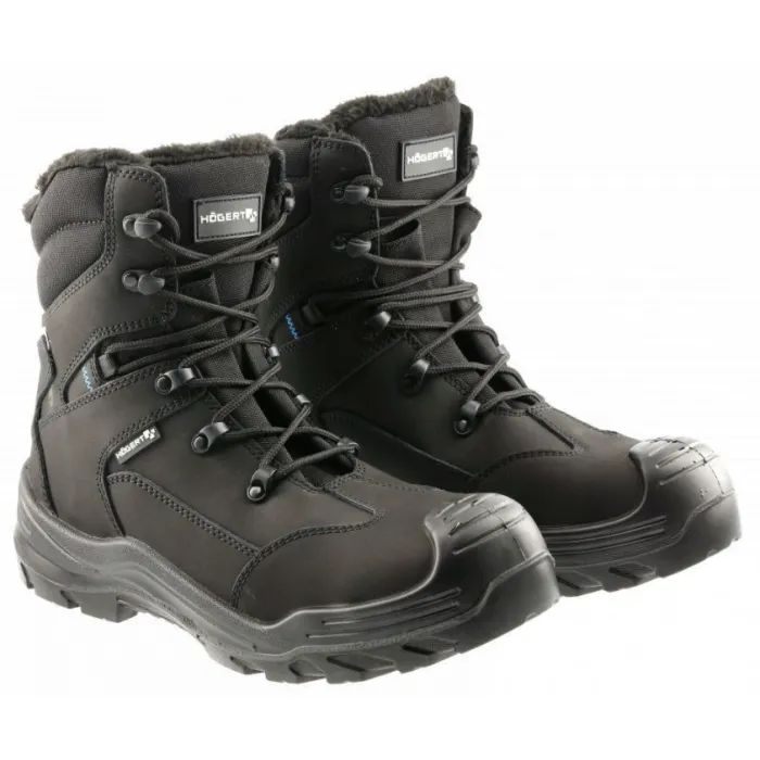 Ботинки рабочие Hoegert JORG HT5K590-43 утепленные SR S3 черные, 43 (HT5K590-43)