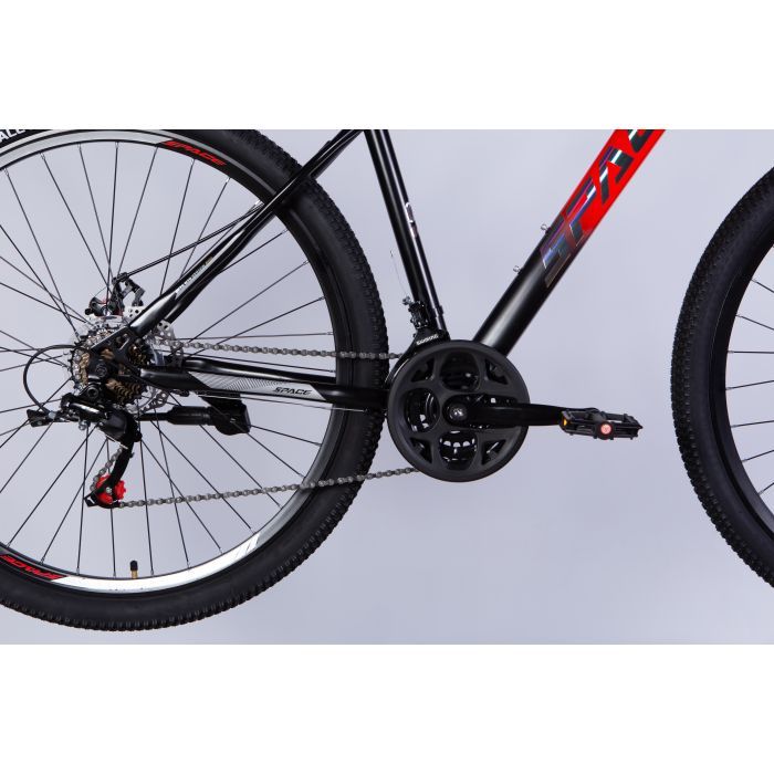 Велосипед Space 29" MARS DD FR рама-16" ST 2026 зелено-сріблястий (OPS-SP-29-152) зображення 5