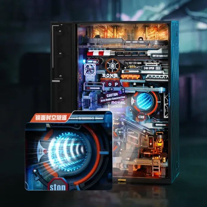 Конструктор Robotime Rokr 3D Последний город (MR01S) изображение 4