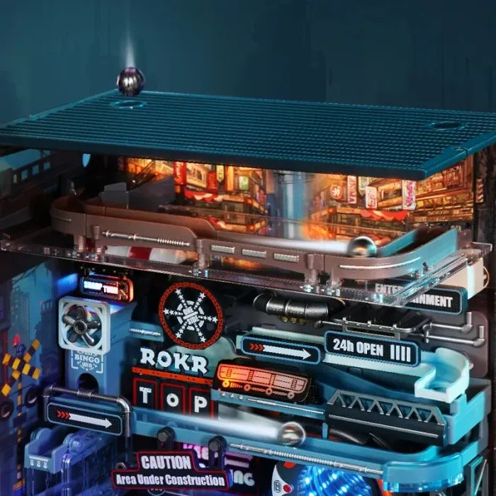 Конструктор Robotime Rokr 3D Последний город (MR01S) изображение 6