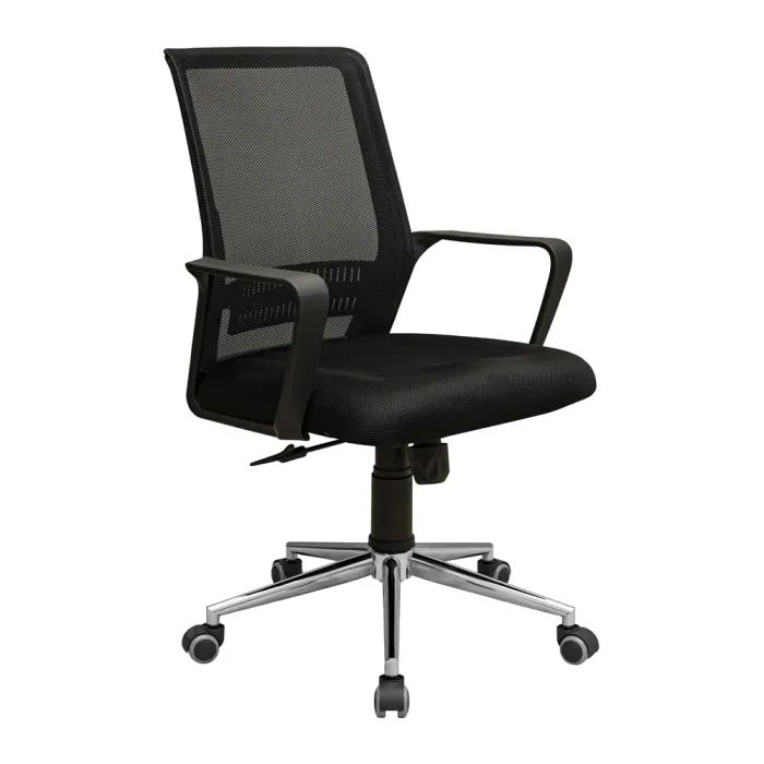 Офисное кресло Richman Фрайдей Хром М-1 (Tilt) Сетка черная (R00000056028)