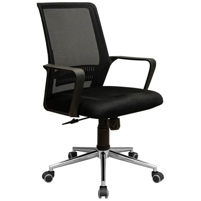 Офисное кресло Richman Фрайдей Хром М-1 (Tilt) Сетка черная+зеленая (R00000056031)