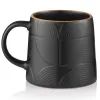 Чашка Ardesto Dafne, 420мл, кераміка, чорний (AR3067BK) зображення 2