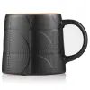 Чашка Ardesto Dafne, 420мл, кераміка, чорний (AR3067BK) зображення 3