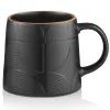 Чашка Ardesto Dafne, 420мл, кераміка, чорний (AR3067BK)