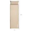 Туристический коврик Naturehike CNK2550WS025, вологостійкий, 200х65х3 см, бежевий (6977465868824) изображение 2