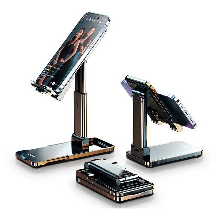 Подставка для планшета та телефона TC01A DoubIe SIiding StabiIizing Bracket Black RTAKO (6975523009431) изображение 2