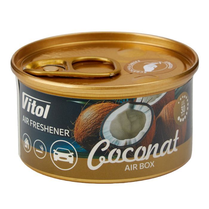 Ароматизатор для автомобіля VITOL Air Box Coconat (VAB02)