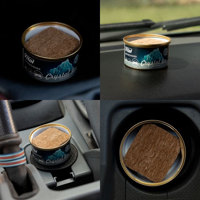 Ароматизатор для автомобіля VITOL Air Box Coconat (VAB02) зображення 4