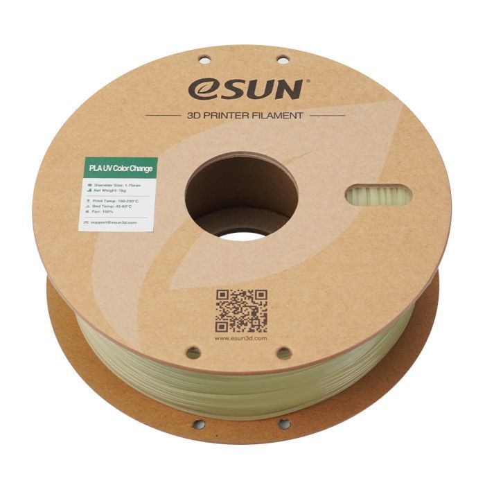 Пластик для 3D-принтера eSUN PLA UV 1,75mm 1kg Red (PLA-UV CC175UV-R1P1) изображение 3