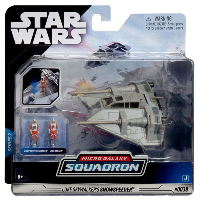 Фигурка Star Wars Medium Vehicle Транспорт и фигурка Snowspeeder (Luke Skywalker) 12.5см (SWJ0023) изображение 5