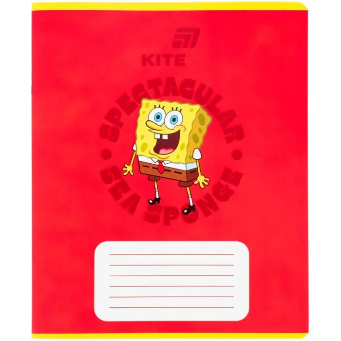 Зошит Kite Sponge Bob, 18 аркушів, лінія (SB26-237) зображення 11