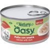 Консерви для котів OASY Wet Natury з куркою та качкою 85 г (8054329512890)